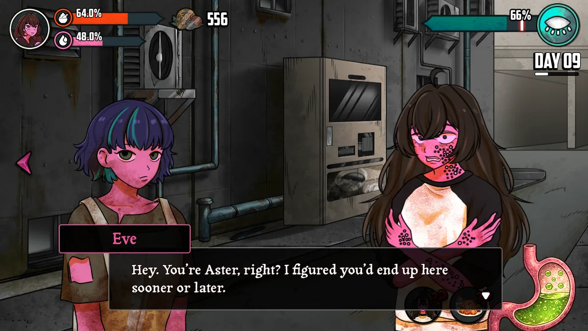 Meet a stranger in interdimensional vending machine