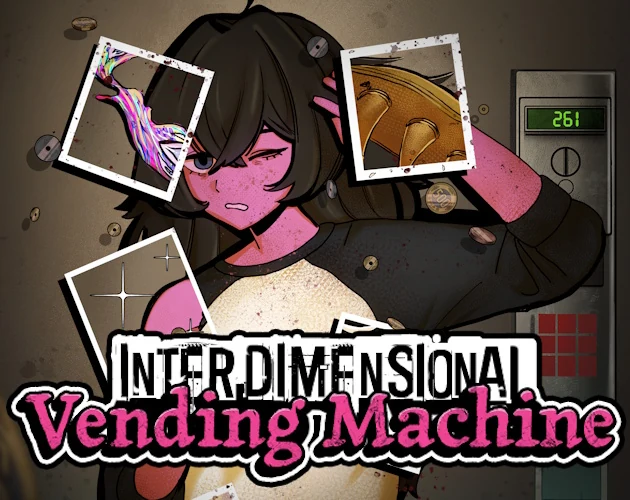 Interdimensional Vending Machine official cover art showing the protagonist