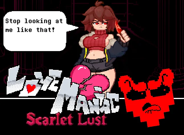 LoveManiac: Scarlet Lust official cover art